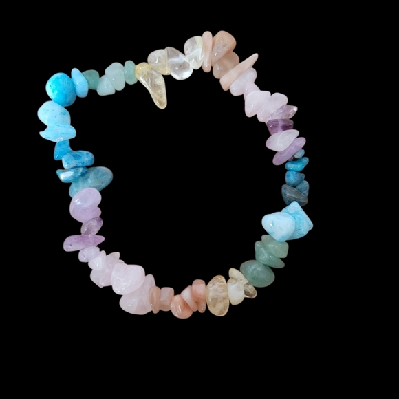 Jewelry - Rainbow chip Bead Bracelet